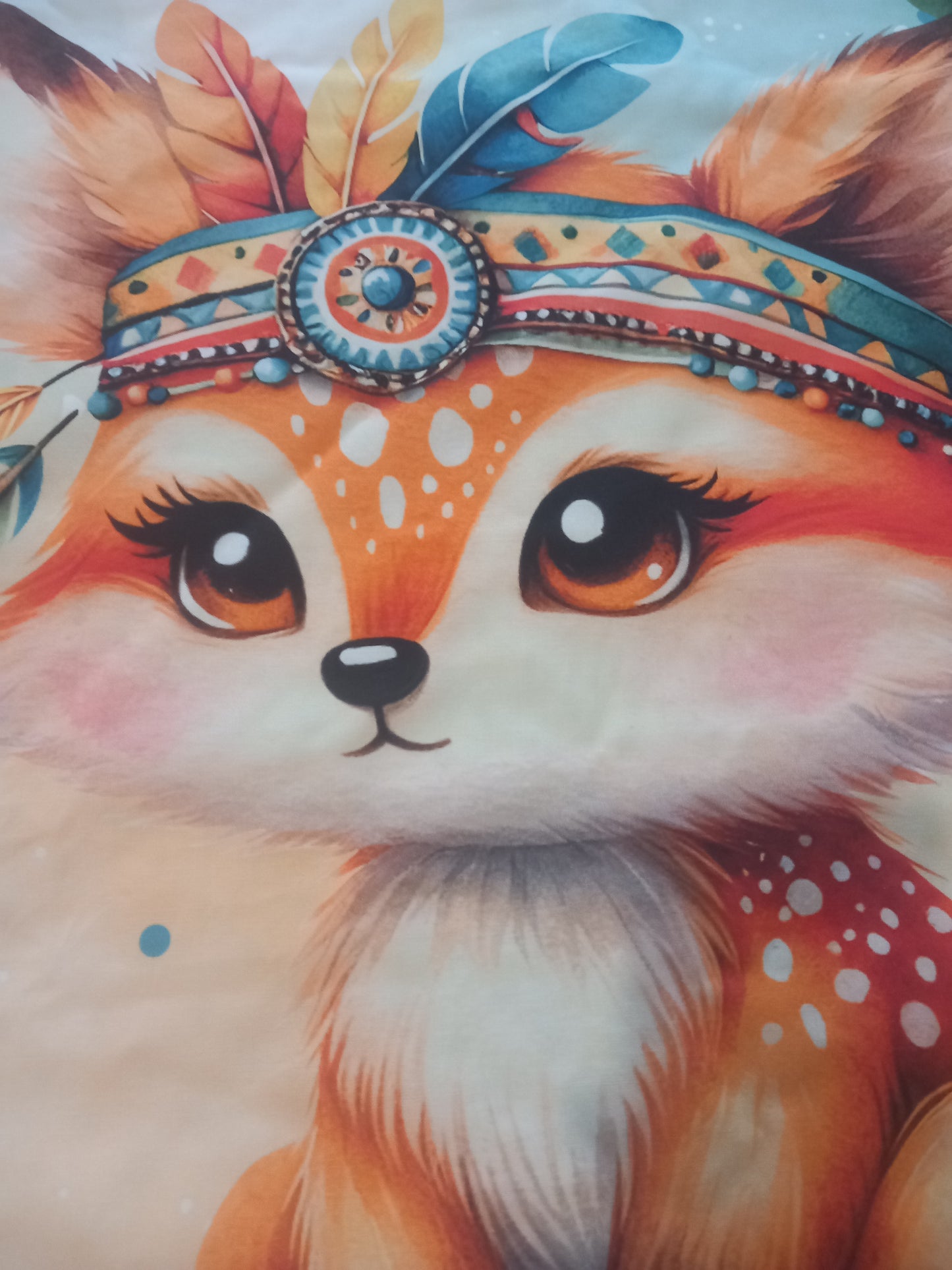 Couverture bébé et ou enfant Motif renard 🦊