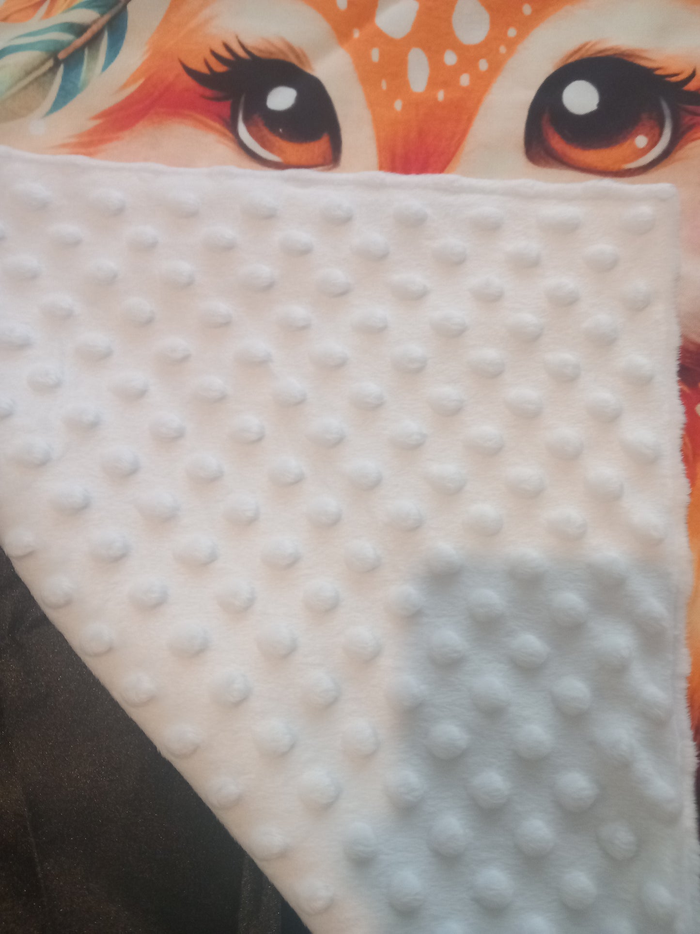 Couverture bébé et ou enfant Motif renard 🦊